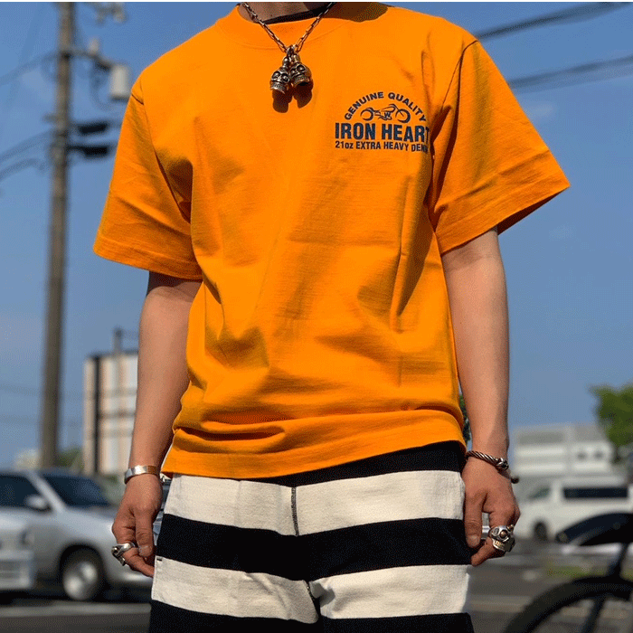 IRON HEART / アイアンハート】 Tシャツ / 7.5oz ヘビーボディプリント