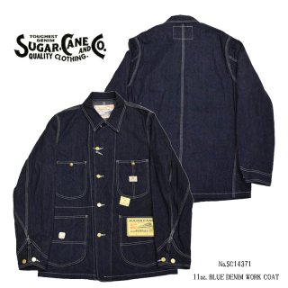 【SUGAR CANE/シュガーケーン】ジャケット/SC14371/11oz. BLUE DENIM WORK COAT