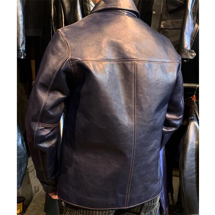 Y'2 LEATHER/ワイツーレザー】レザージャケット/IC-77 INDIGO Y'2 LEATHER/ワイツーレザー】レザージャケット/IC-77 INDIGO