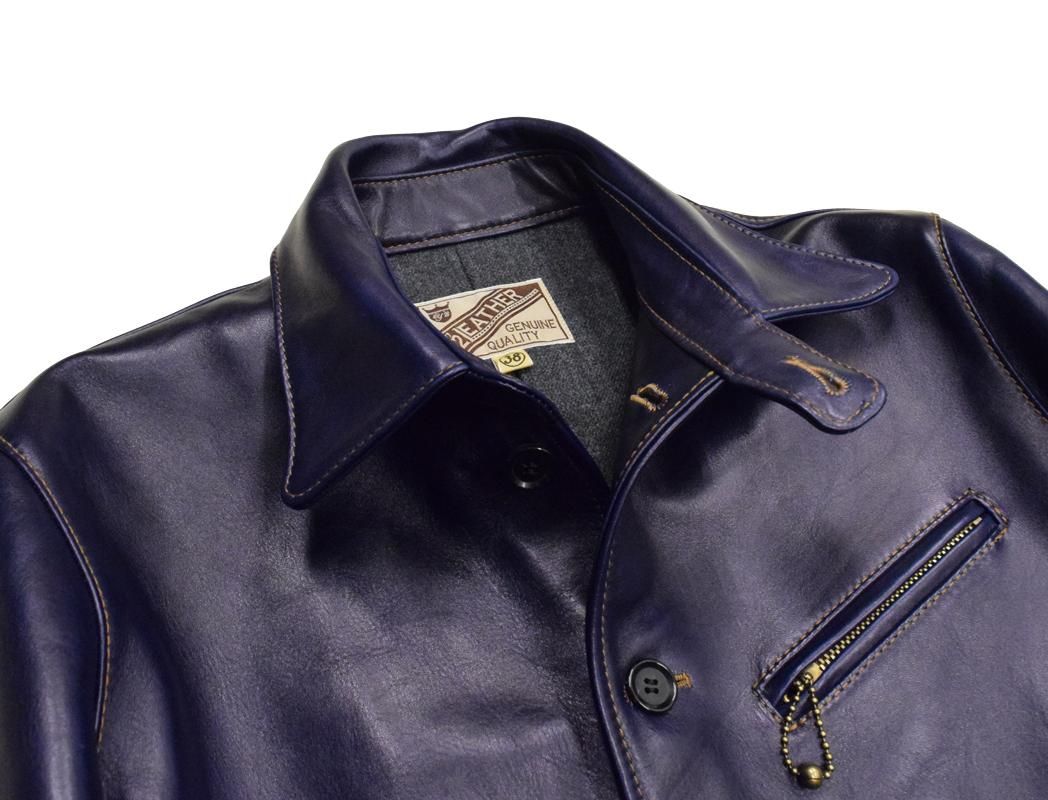 Y'2 LEATHER/ワイツーレザー】レザージャケット/IC-77 INDIGO Y'2 LEATHER/ワイツーレザー】レザージャケット/IC-77 INDIGO
