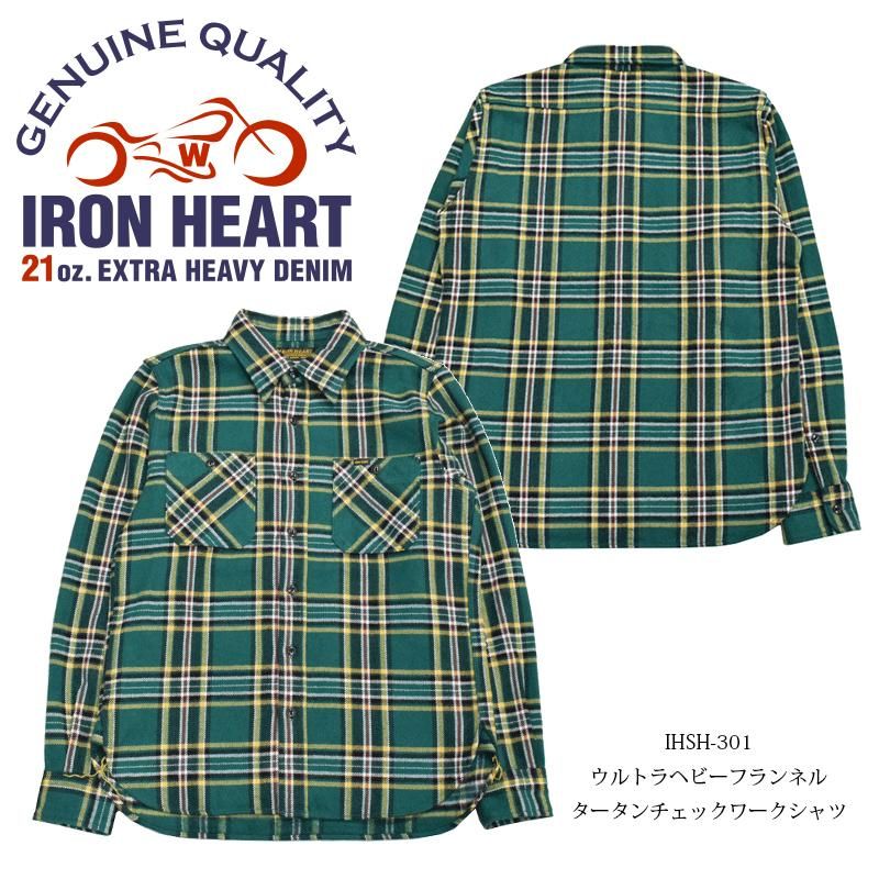 IRON HEART ネルシャツ-hybridautomotive.com