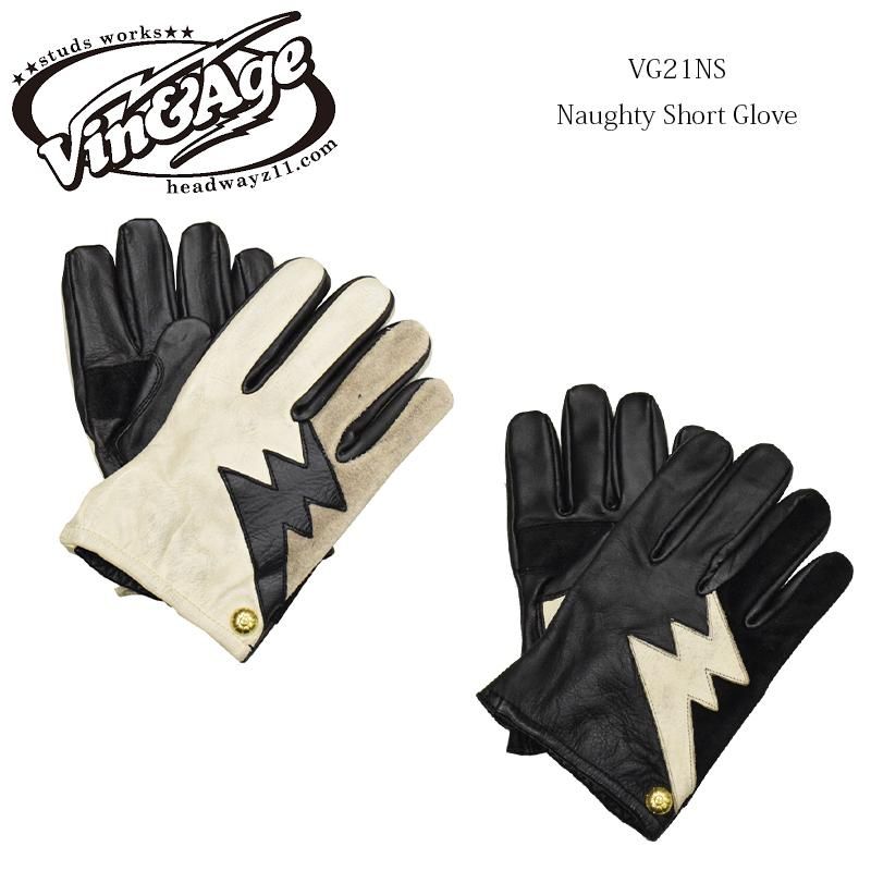 VIN＆AGE VG21NS グローブ アイボリー/ゴールド Lサイズ 新品-