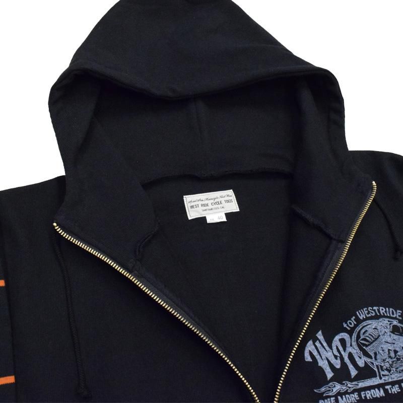 WESTRIDE/ウエストライド】スウェットパーカー/HEAVY RANDOM WESTRIDE/ウエストライド】スウェットパーカー/HEAVY RANDOM