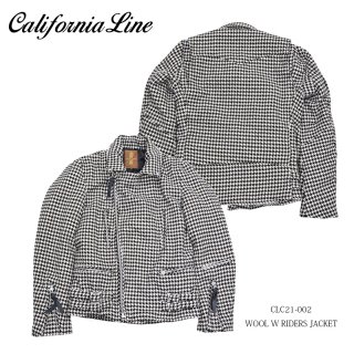 【CALIFORNIA LINE/カリフォルニアライン】ジャケット/WOOL W RIDERS:CLC21-002