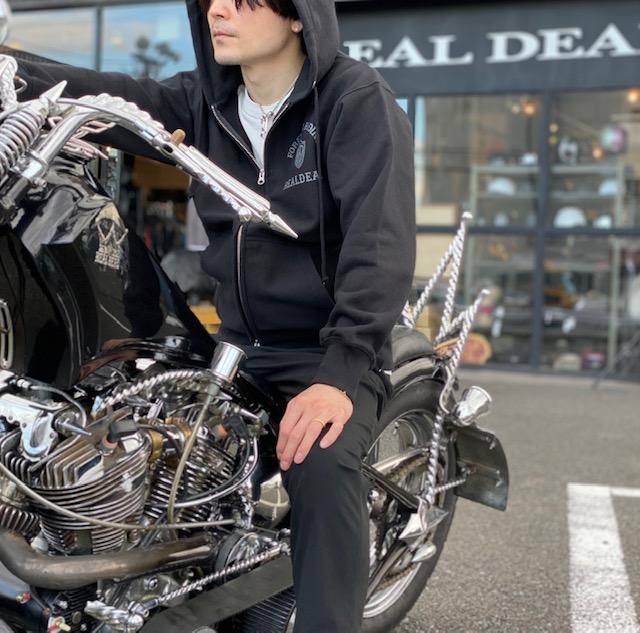 REALDEAL/リアルディール】ZIPパーカー/RDSW2021ｰ2”FOREVER RIDING