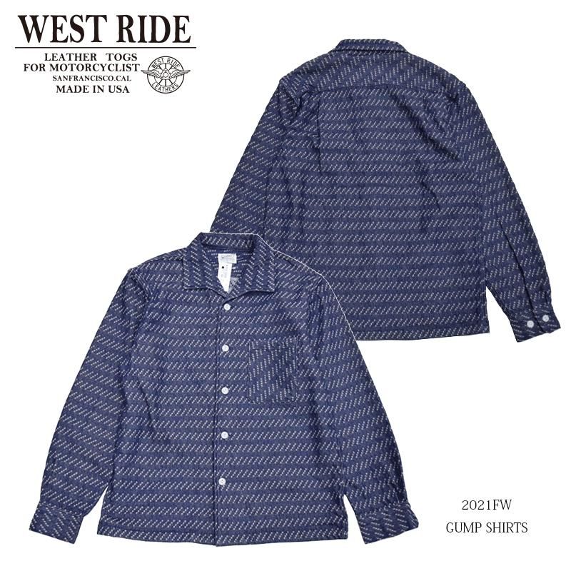 WESTRIDE/ウエストライド】長袖シャツ/2021FW GUMP SHIRTS：MB1903 ...