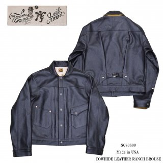 【Mr FREEDOM/ミスターフリーダム】レザージャケット/ Made in USA COWHIDE LEATHER RANCH BROUSE：SC80600
