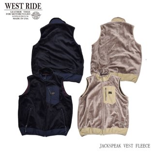 WESTRIDE/ȥ饤ɡۥ٥/JACKSPEAK VEST FLEECE