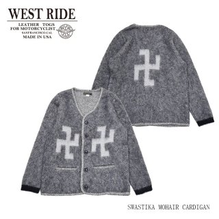 WESTRIDE/ȥ饤ɡۥǥ/SWASTIKA MOHAIR CARDIGAN