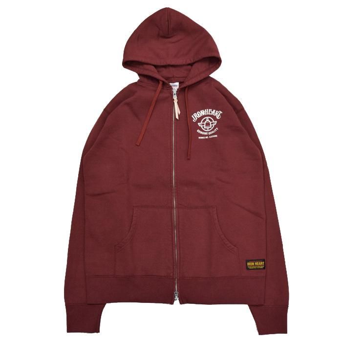 アイアンハート　パーカーインディゴスウェット　サイズM アイアンハート パーカーインディゴスウェット サイズM アイアンハート