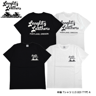【Langlitz Leathers/ラングリッツレザーズ】Tシャツ/ S/S Tee  LLC-003 TYPE-A
