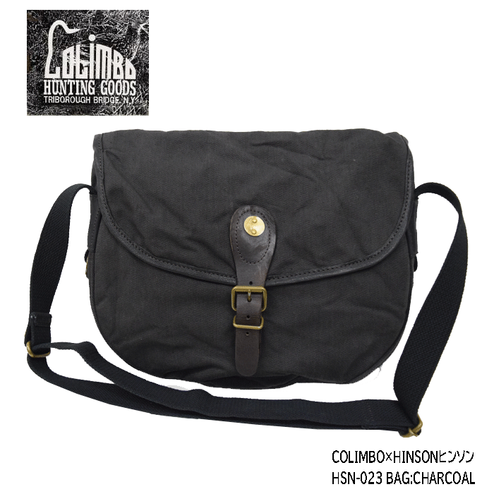 COLIMBO/コリンボ】 バック/CHARCOAL/COLIMBO×HINSONヒンソンーー COLIMBO/コリンボ】 バック/CHARCOAL/COLIMBO×HINSONヒンソンーー