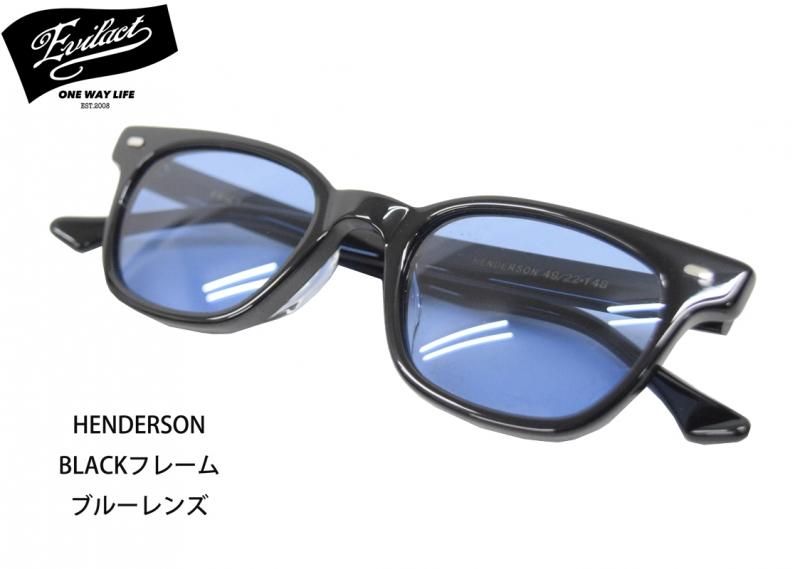 EVIL ACT/イーブルアクト】サングラス/ HENDERSON：BLACKフレーム