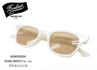 EVIL ACT/֥륢ȡۥ󥰥饹/ HENDERSONPEARL WHITEե졼 ֥饦