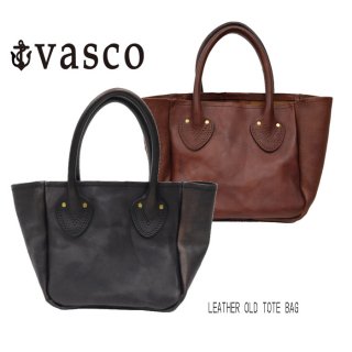 VASCO/BAG/LEATHER OLD TOTE BAG - SMALL/VS-269L