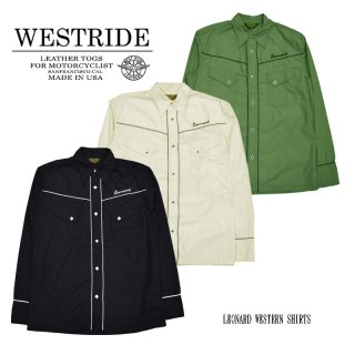 WEST RIDE/ȥ饤ɡĹµ/LEONARD WESTERN SHIRTS