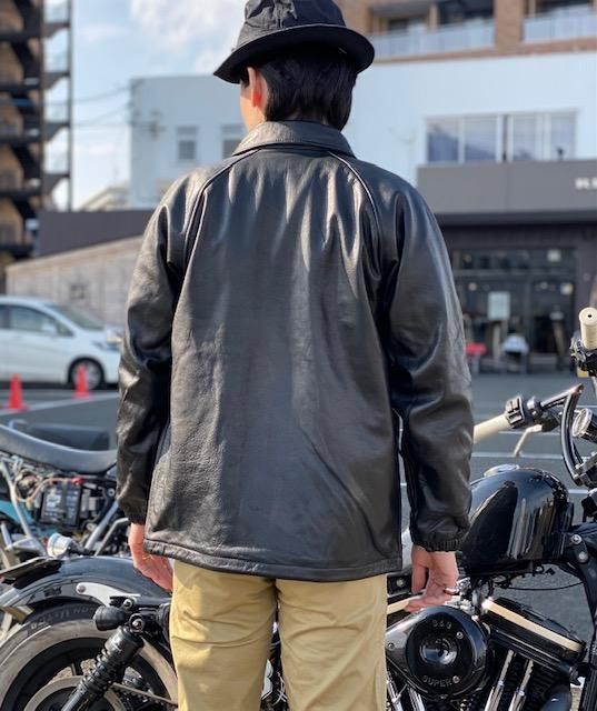 WESTRIDE/ウエストライド】レザージャケット/SPEEDWAY COACH JACKET 
