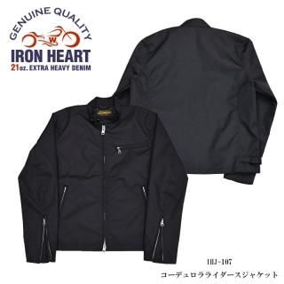 アイアンハート　IRON HEART ライダースジャケット　インディゴ　38 アイアンハート IRON HEART ライダースジャケット インディゴ 38