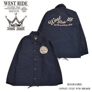 WESTRIDE/ȥ饤ɡۥɥ֥졼/REAL DEALSUPPLEX CYCLE WINDBREAKER