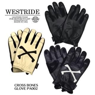 WESTRIDE/ȥ饤ɡۥ/CROSS BONES GLOVE PA002 