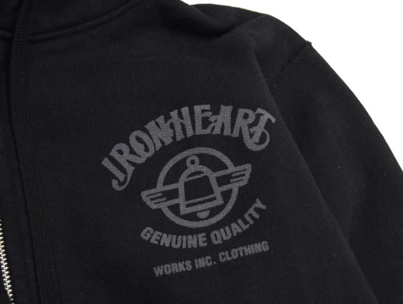 アイアンハート　ウルトラヘビースウェットカーディガン Iron Heart Stitches Up An Ultra Heavy Sweat Cardigan