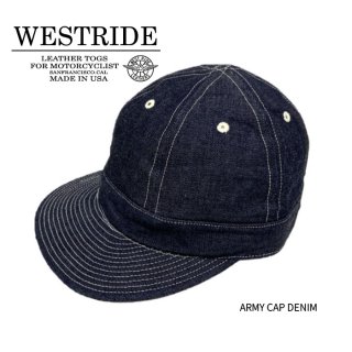 WESTRIDE/ȥ饤ɡۥå/ ARMY CAP DENIM