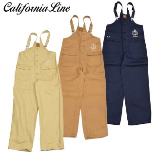 【CALIFORNIA LINE/カリフォルニアライン】オーバーオール/Light Canvas Deck Overall：CLP22-001
