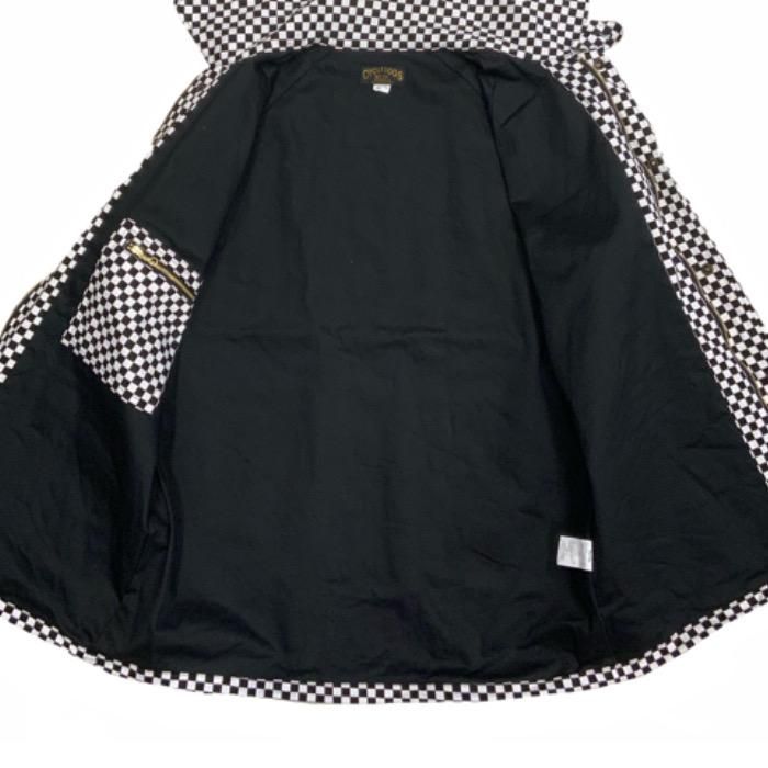 WESTRIDE/ウエストライド】コーチジャケット/ S SPEEDWAY CHECKER