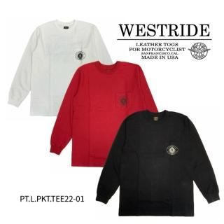 WESTRIDE/ȥ饤ɡۥT/PT.L.PKT.TEE22-01