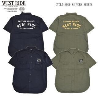 WESTRIDE/ȥ饤ɡȾµ/CYCLE SHOP SS WORK SHIRTS