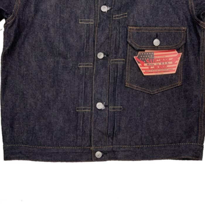 SUGAR CANE/シュガーケーン】ジャケット/Made in USA 13oz. BLUE DENIM