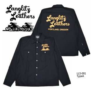 Langlitz Leathers /󥰥åĥ쥶ۡ2022 Long Sleeve Work Shirts  LLS-001(typeA)