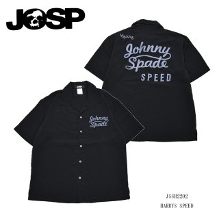 【JOHNNY SPADE/ジョニースペード】半袖シャツ/HARRYS SPEED：JSSH2202