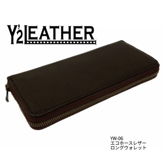 【Y'2LEATHER/ワイツーレザー】ロングウォレット/HORSE HIDE LONG WALLET/YW-06