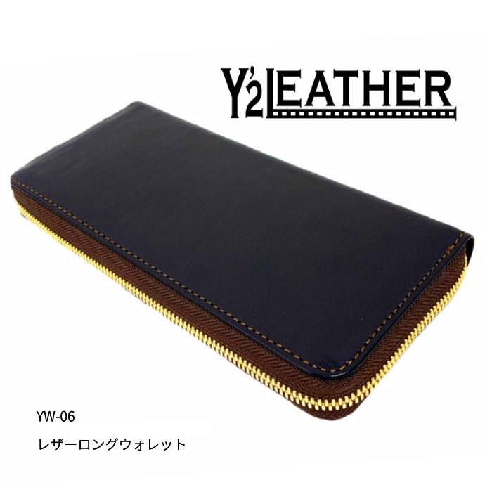 Y'2LEATHER/ワイツーレザー】 ロングウォレット/HORSE HIDE LONG