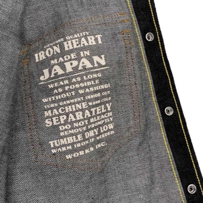 IRON HEART デニムシャツ 長袖 日本製 IRON_HEART / アイアンハート IRON HEART 長袖シャツ IHSH-33