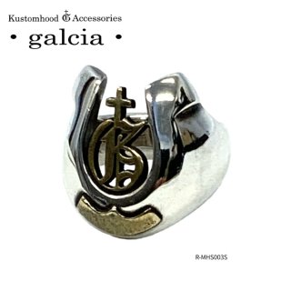 【galcia/ガルシア】リング/R-MHS003 : Horseshoe & G RING LARGE
