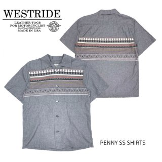 WESTRIDE/ȥ饤ɡȾµ/PENNY SS SHIRTS/MB150S-1