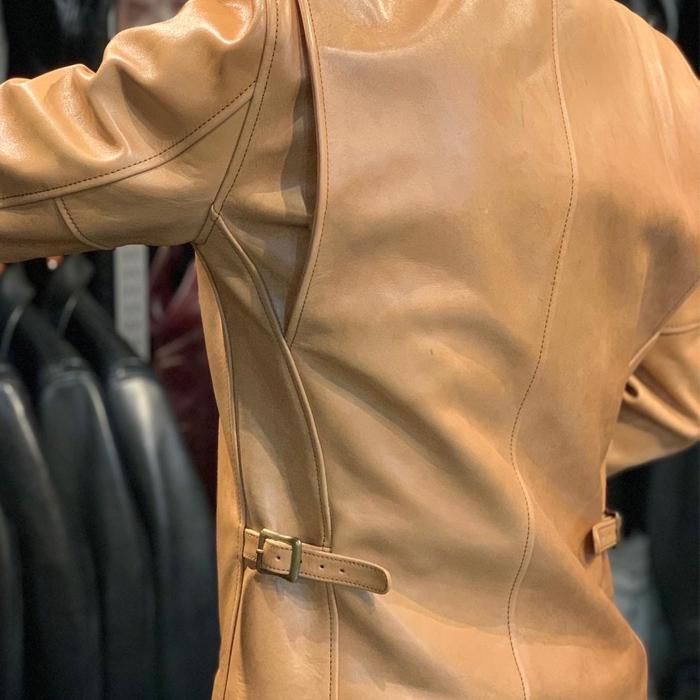 【Y'2 LEATHER/ワイツーレザー】 レザージャケット/ KR-42柿渋ホース--- REAL DEAL仙台 (リアルディール仙台)