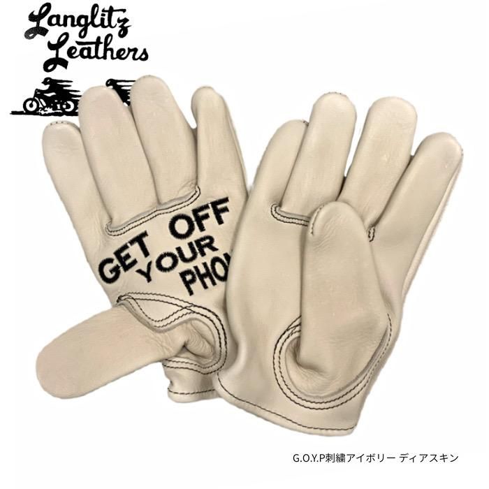 Langlitz Leathers/ラングリッツレザーズ】 レザーグローブ
