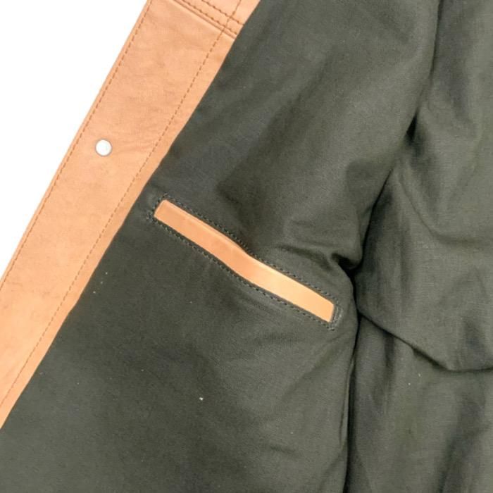 Y'2 LEATHER/ワイツーレザー】 レザージャケット/KAKISHUBU DYED HORSE