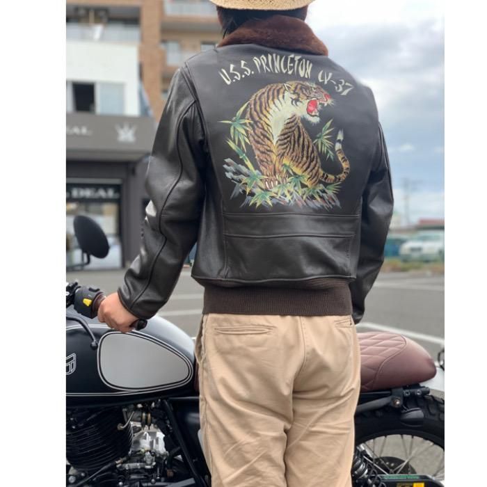 BUZZ RICKSON'S バズリクソンズ G-1 サイズ40 極美品 楽天市場】バズリクソンズ G-1 レザーフライトジャケット 2024