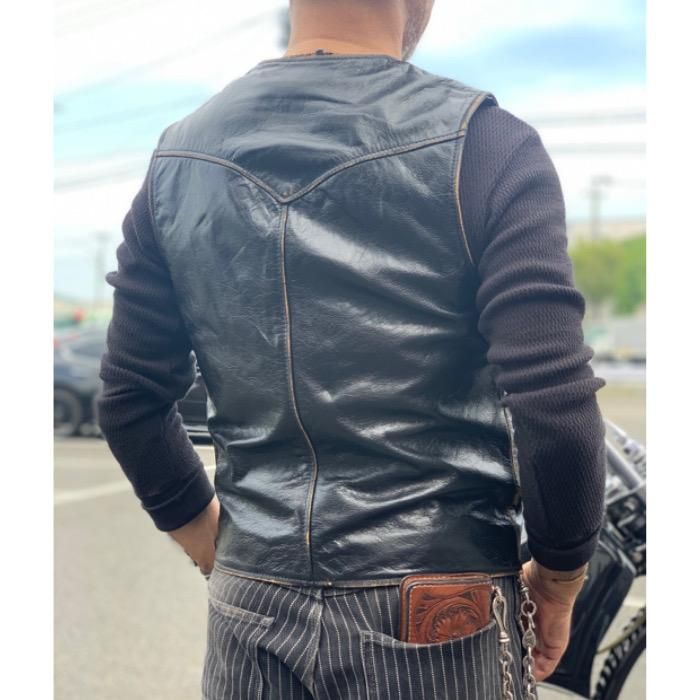 master SUPPLY/マスターサプライ】レザーベスト/Gunslinger REALDEAL