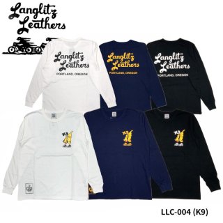 【Langlitz Leathers /ラングリッツレザーズ】ロングスリーブTシャツ/ LLC-004(K9）