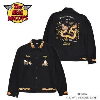 THE REAL McCOY'S/ꥢޥåۥ㥱å/U.S.NAVY SOUVENIR JACKETMJ16115