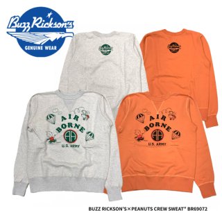 Buzz Rickson's Хꥯ󥺡ۥå- BUZZ RICKSON'S  PEANUTS - SET-IN CREW SWEAT SHIRT BR69072