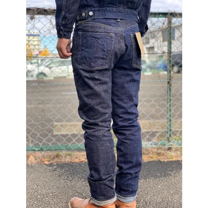 ボトム/ 砂糖黍製 琉球藍混 × HAWAII藍混 14oz. DENIM SLIM