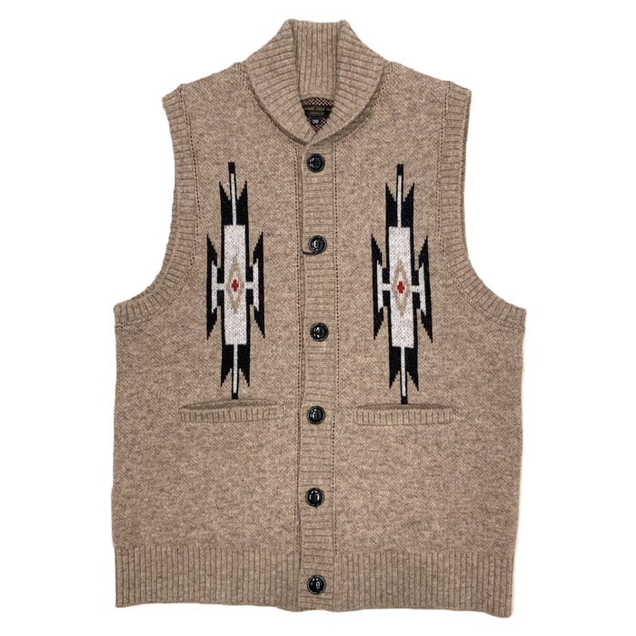 WESTRIDE/ウエストライド】ベスト/22FW NATIVE SHETLAND VEST/AKW2202