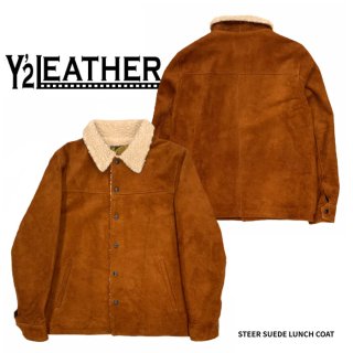 Y'2 LEATHER/磻ġ쥶ۥ쥶㥱å/STEER SUEDE LUNCH COAT/WJ-02