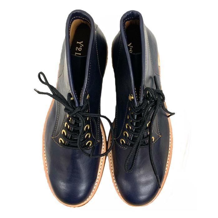 Y'2LEATHER/ワイツーレザー】 ブーツ/ INDIGO HORSE WORK BOOTS Y'2LEATHER/ワイツーレザー】 ブーツ/ INDIGO HORSE WORK BOOTS